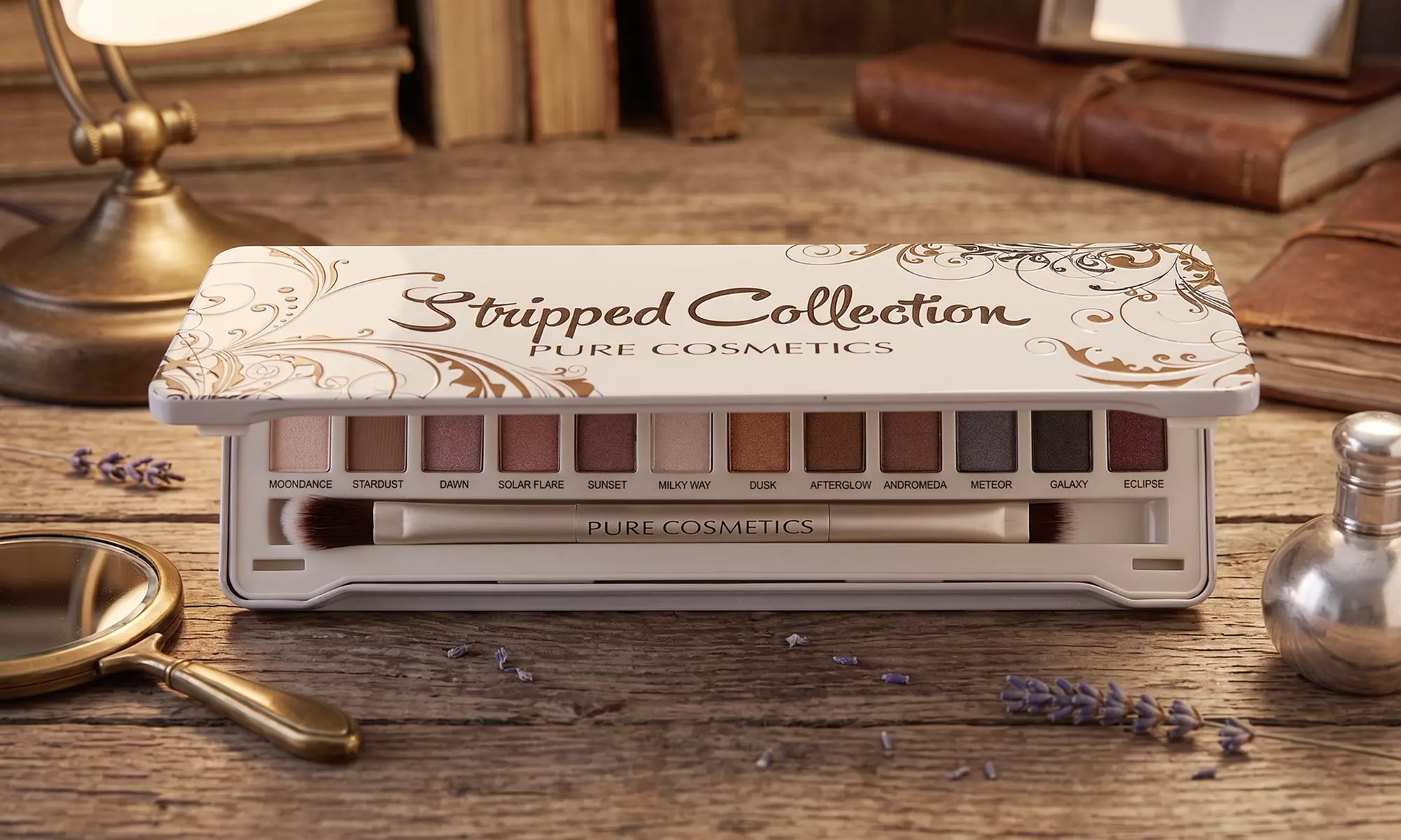 Pure Cosmetics Stripped Collection 12 Color Eyeshadow Palette