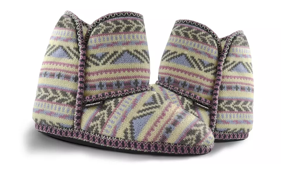 Muk Luks Knit Slipper Boots. Multiple Colors Available. Free Returns. - Image 5