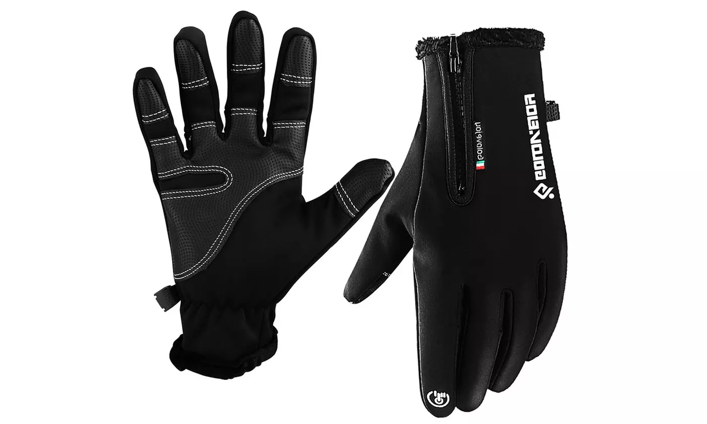 Waterproof Winter Ski Gloves Touch Screen Warm Mittens Snow Snowboarding