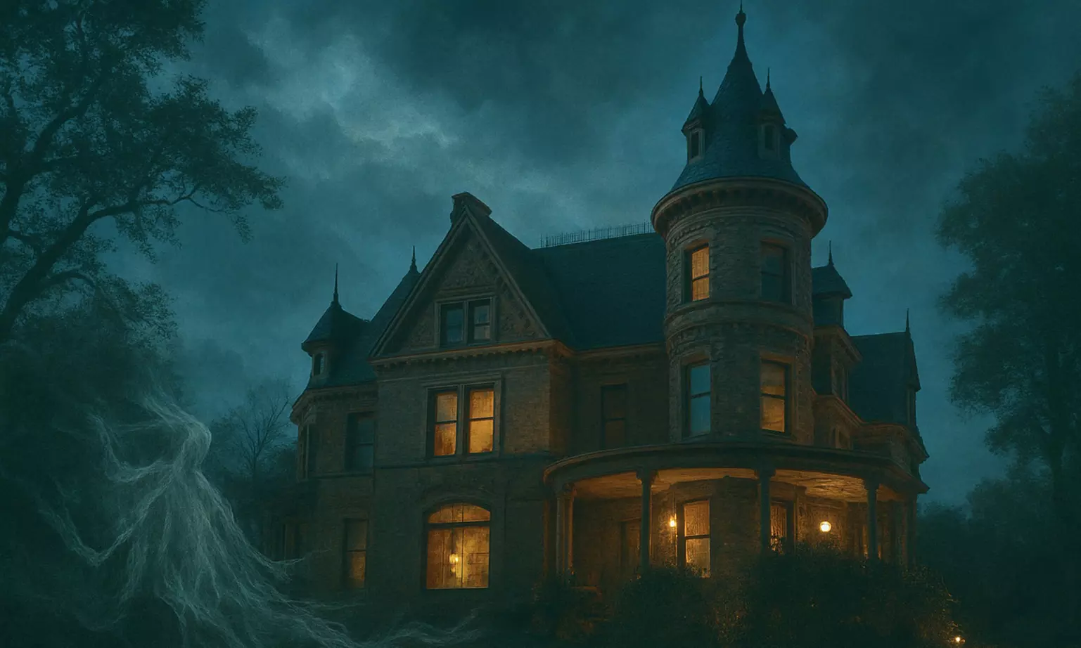 Spooky Adventure with Haunted Tour & Wine Tasting at Henderson Castle - Primary Image