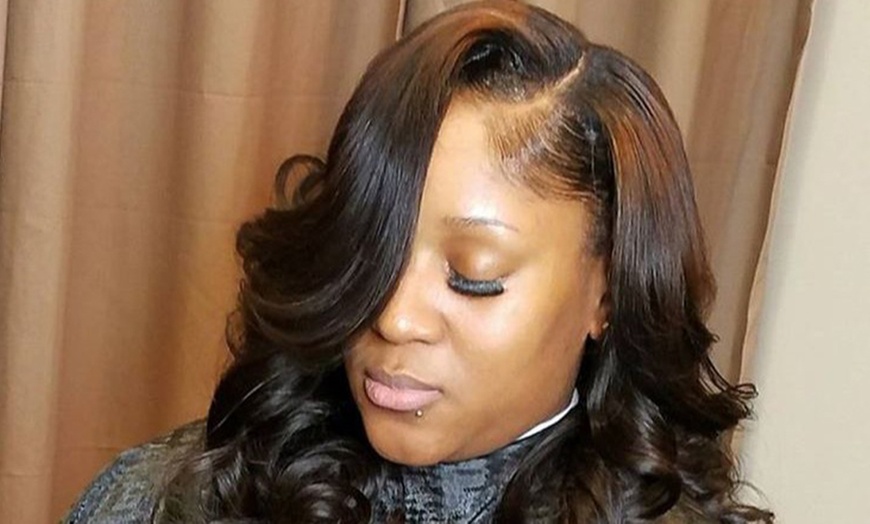Image 2: Transform with Sew-Ins, Tape-ins Extensions + Optional Hair Included