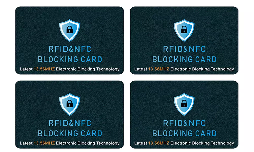 RFID and NFC Blocking Cards
