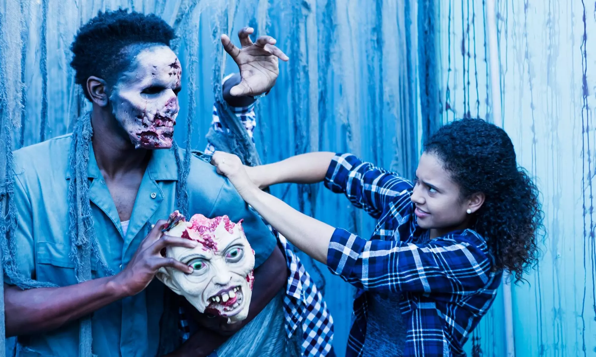 Haunt Night Admission to both Haunted Houses plus One Attraction!