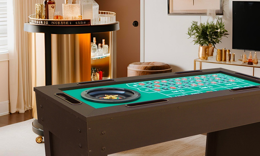 Image 4: Mesa o tablero multijuegos para niños y adultos de Sokker