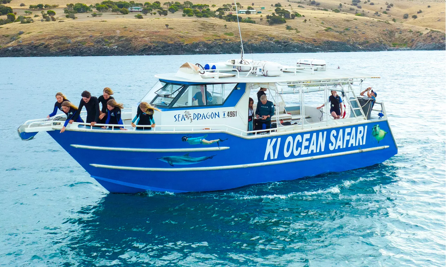 75-Minute or 2-Hour Kangaroo Island Coastal Safari Boat Tour