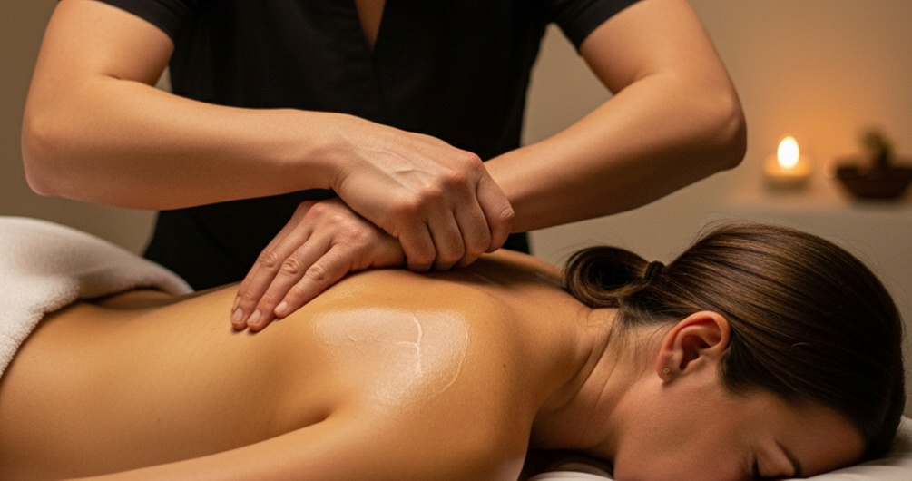 Just for Her: 60-Minute Massage or Cupping Therapy with Face Massage