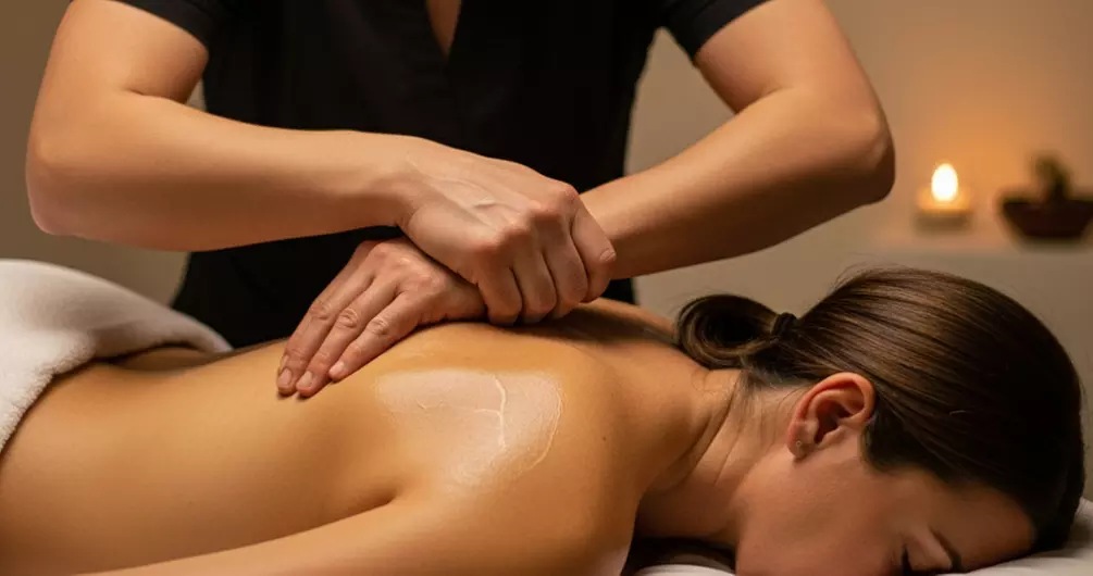 Just for Her: 60-Minute Massage or Cupping Therapy with Face Massage