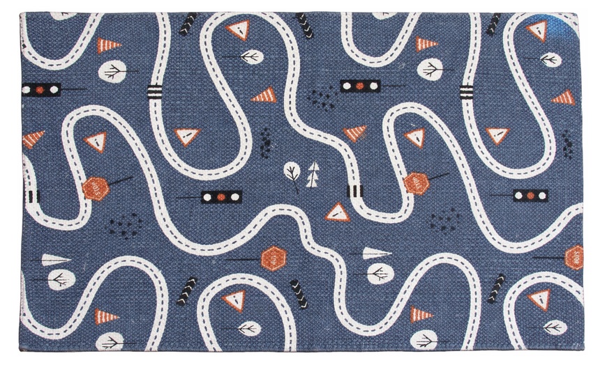 Image 5: Completo lenzuola per bambini e/o tappeto in cotone riciclato