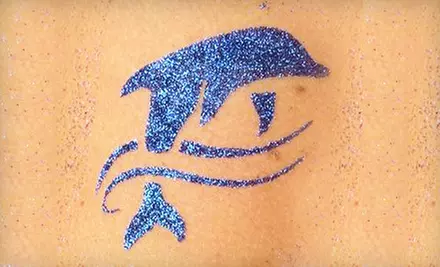 At-Home Kids' Glitter-Tattoo Parties for Up to 12 or 15 Guests from Twinkle Tattoos (Half Off) - Primary Image