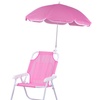 Image 8: Silla plegable para niños con sombrilla ajustable