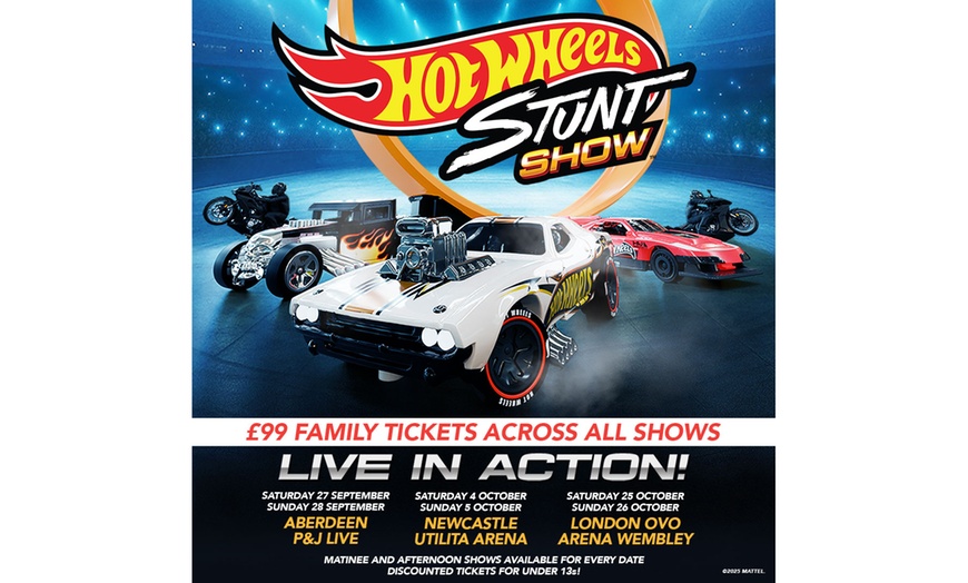 Image 2: Hot Wheels Stunt Show Live in the UK on 28th Sep & 5th Oct!