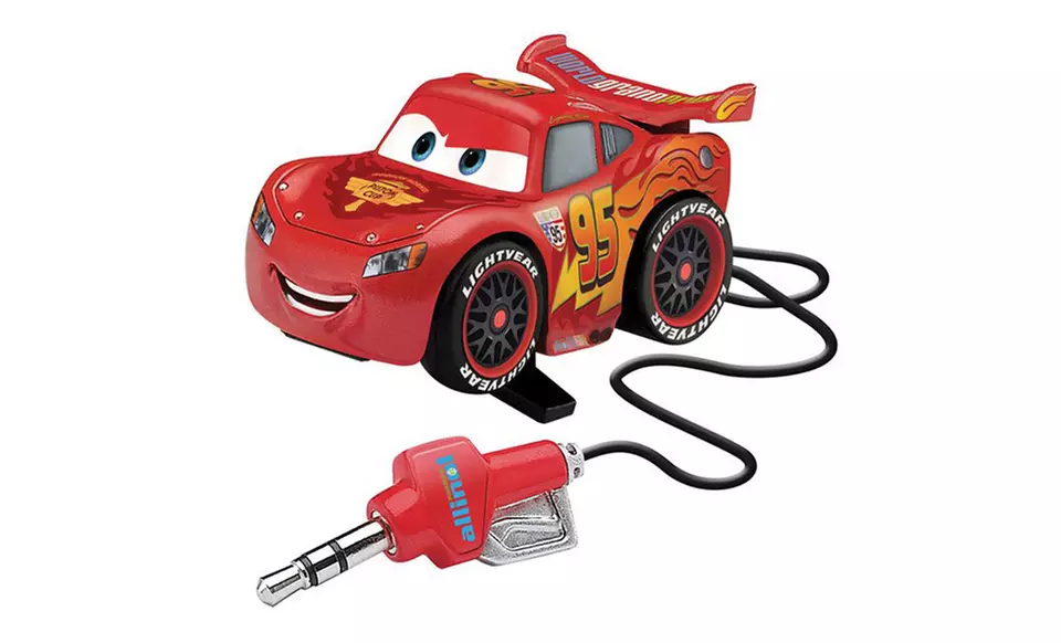 Street Beats Cars 2 Lightning McQueen Earbud Headphones. Free Returns. - Second Medium
