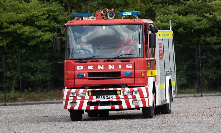 Image 2: Fun for All Ages: Drive a Classic Car or Fire Engine Vehicle
