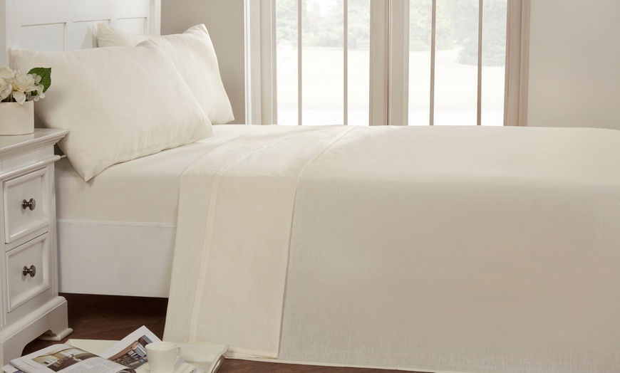 Image 1: Fitted Bed Sheets and Pillowcases