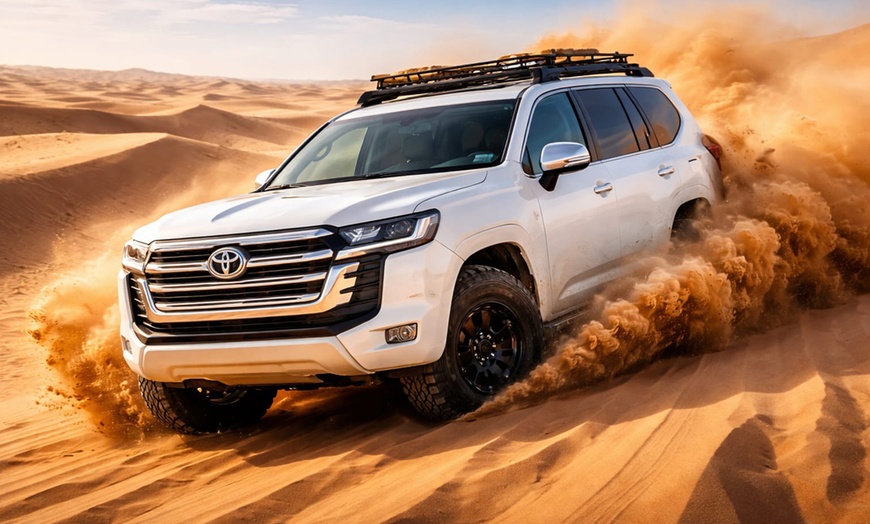 Image 6: Dive into Adventure: VIP Seating, 45-Min Dune Bashing & Falcon Photo