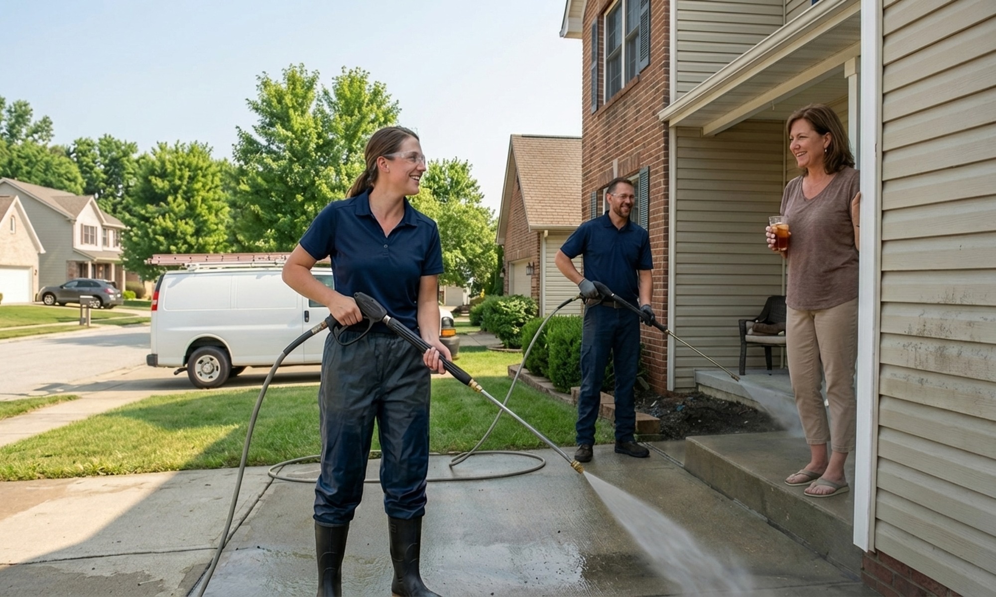 Home and Exterior Pressure Washing Services