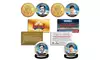 Shohei Ohtani & BABE RUTH Licensed 24K Gold Plated JFK Half Dollar 2-Coin Set
