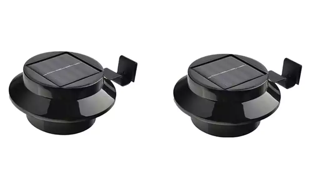 2x, 4x oder 8x Solar-Dachrinnenleuchten