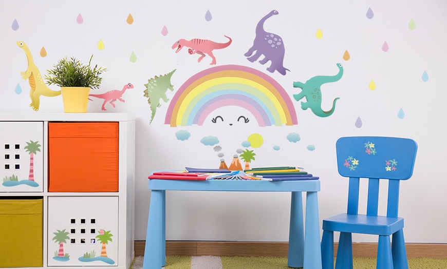 Image 5: Rainbow Wall Stickers