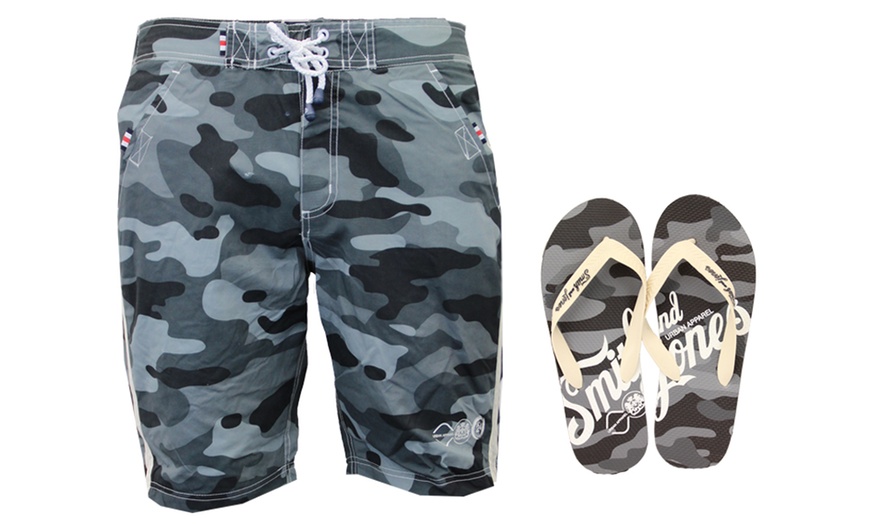 Image 9: Swim Shorts & Flip Flops Sets