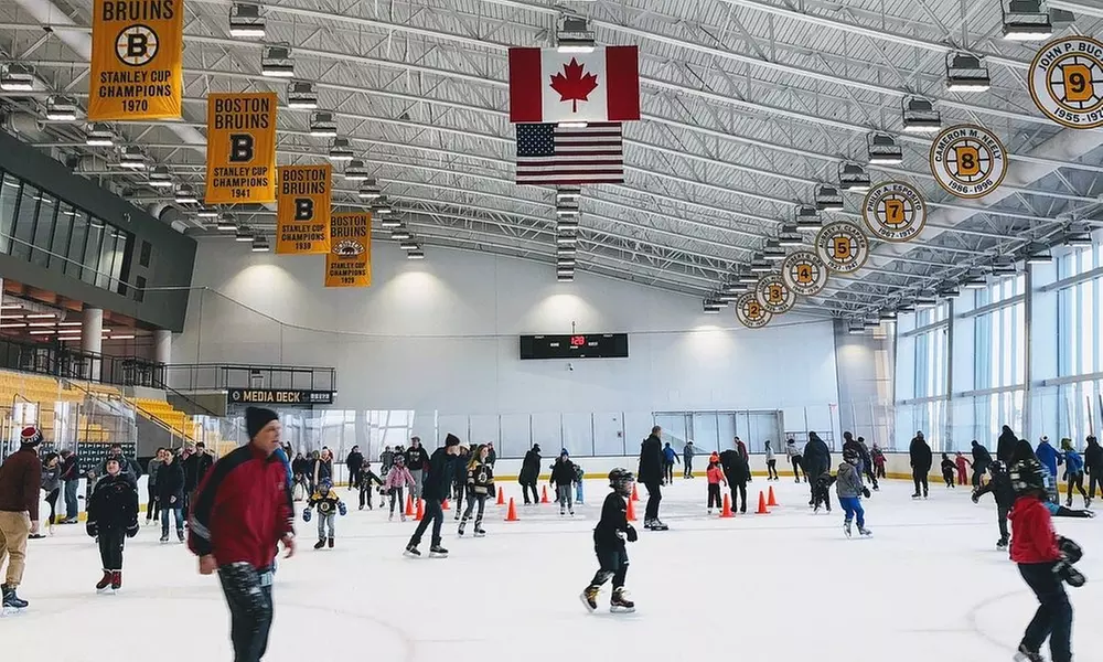 Experience the Joy of Public Skating at Warrior Ice Arena in Boston