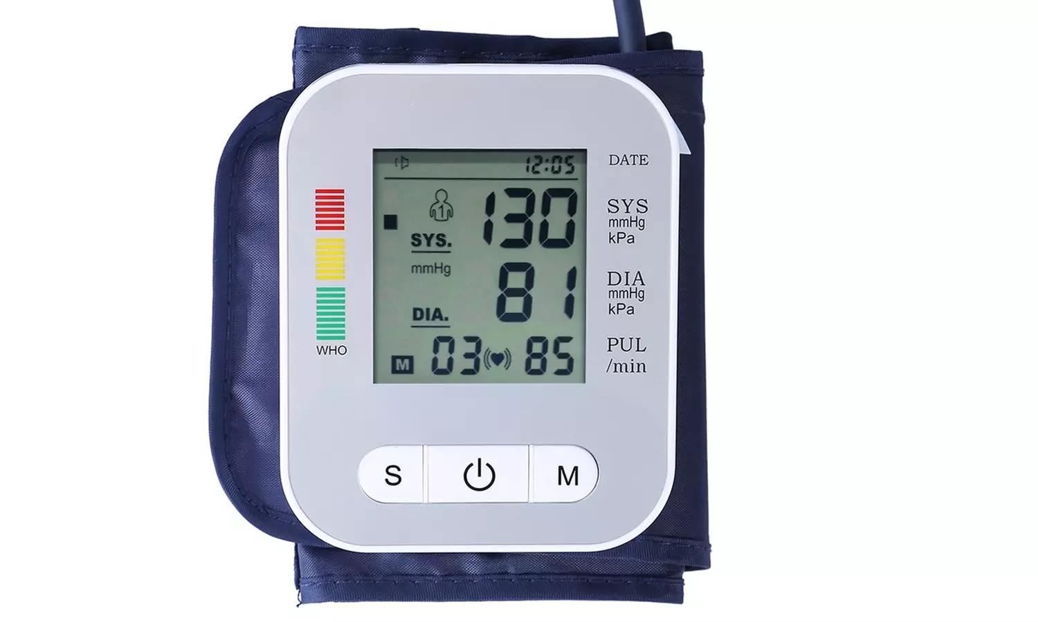 iMounTEK Digital Blood Pressure Monitor with LCD Display and Voice Alerts