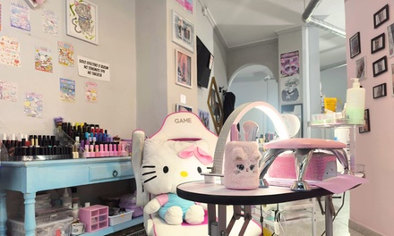 Extensión de uñas Soft Gel talla S o M con manicura rusa - Hipnotik studio tattoo & Nail art