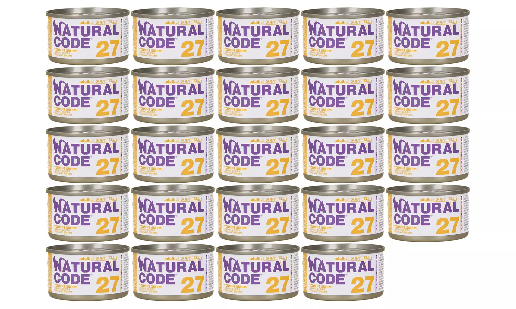 Natural Code - Cibo umido per gatti con ingredienti selezionati