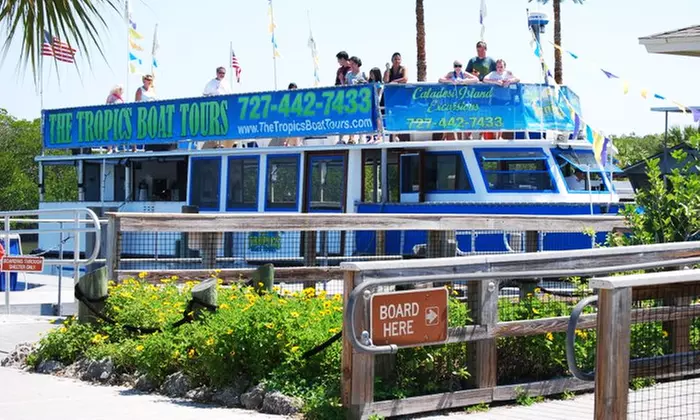 $29 for a Honeymoon & Caladesi Island Tour for Two from The Tropics Boat Tours ($56 Value) - Primary Image