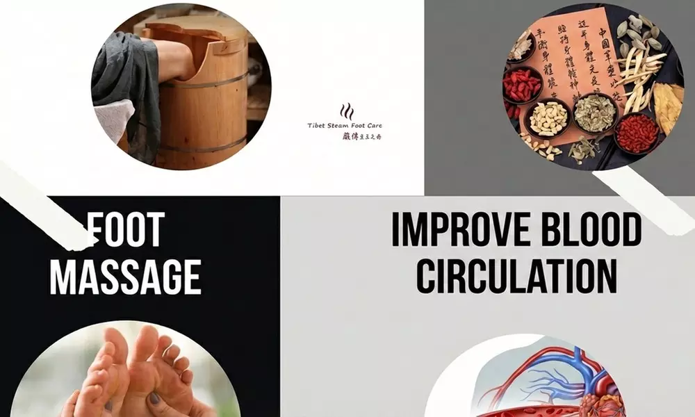 Authentic Tibetan Herbal Steam Foot Care & Wellness Experience