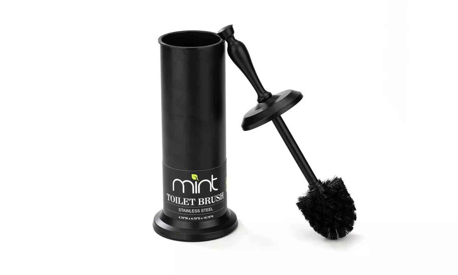 Toilet Bowl Brush with Extra Long Handle and Durable Bristles