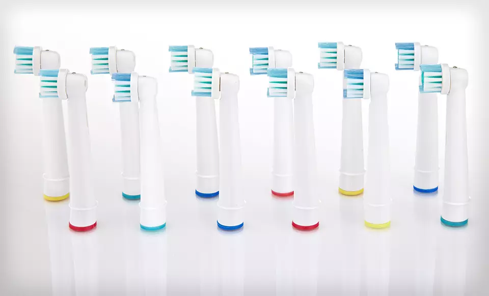 $11.99 for a 12-Pack of Oral-B-Compatible Replacement Toothbrush Heads ($60 List Price) - Second Medium