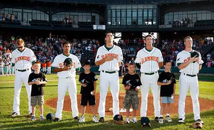 Joliet Slammers Game for Two or Six with Snacks on July 3 or 4 at Silver Cross Field in Joliet (Up to 52% Off) - Primary Image