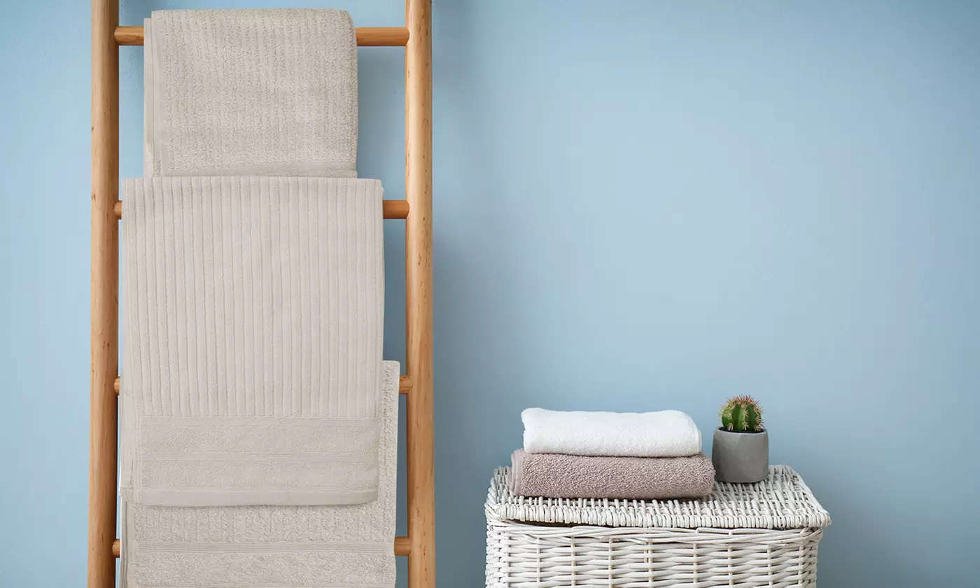 Royal Comfort Egyptian Cotton 8 Piece Towel Pack Granite, White & More