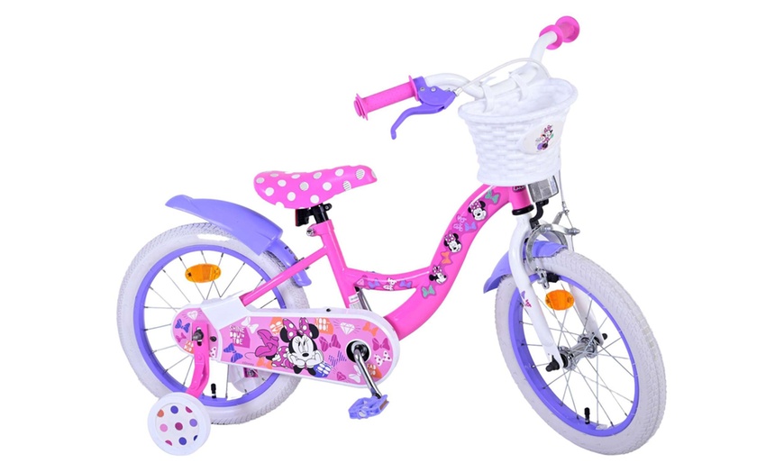 Image 5: Volare Disney Kinderfahrrad mit 16-Zoll-Rädern
