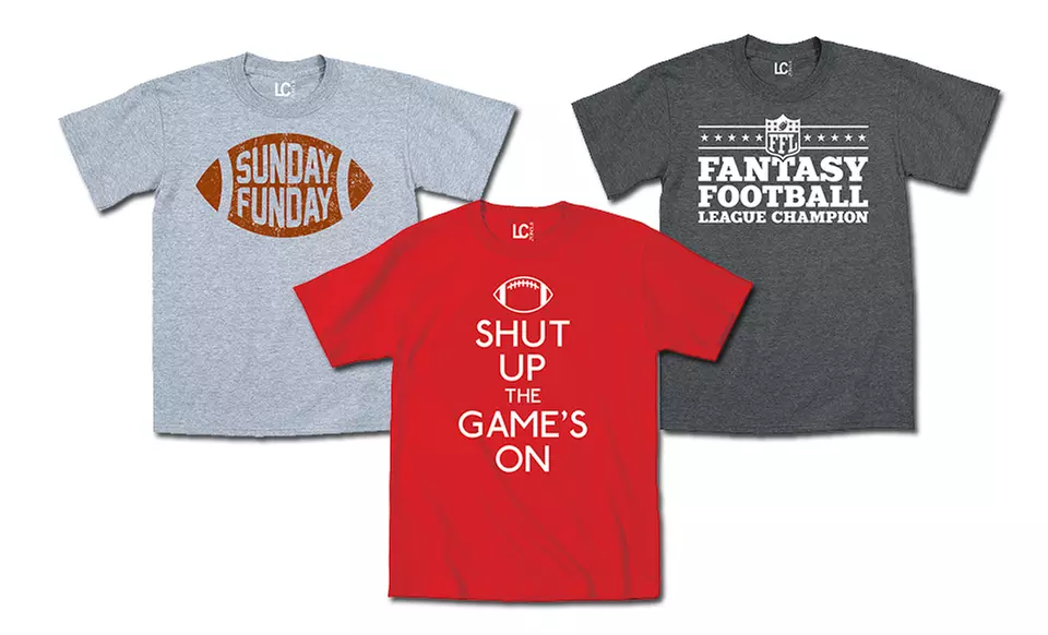 Men's Football-Themed T-Shirts - Primary Image