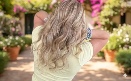 Full foil with blow-dry + style - Rhonda Hair Design