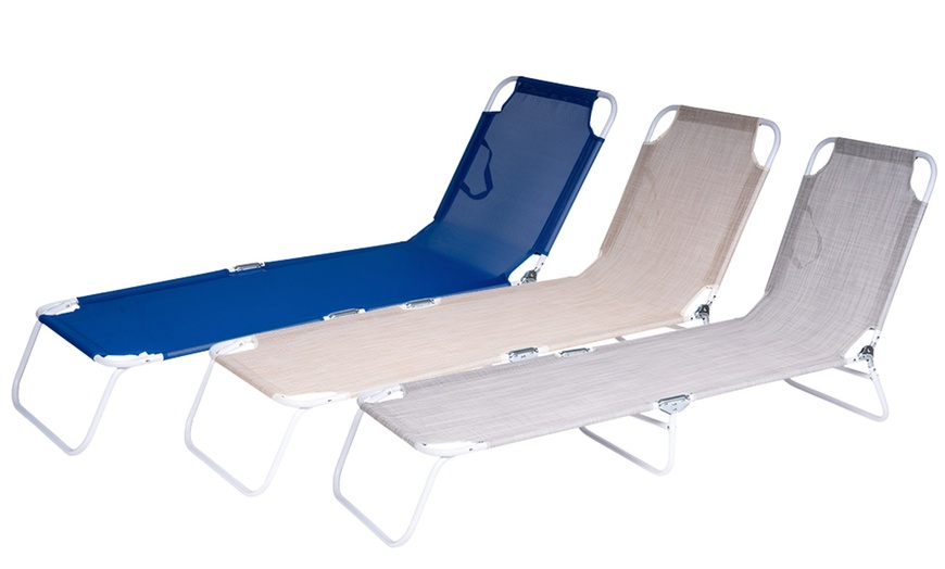 Image 2: Hamaca plegable portátil ligera en diferentes colores