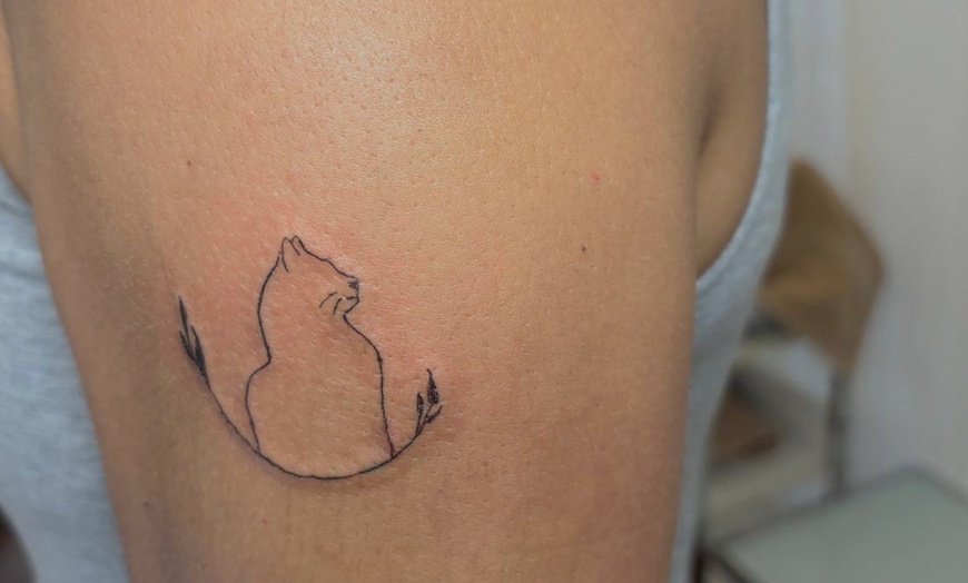 Image 3: 1 - 5 Fineline-Tattoos in der Größe nach Wahl für 1 Person