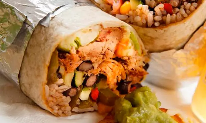 Large Burrito, Nachos and Soft Drink or Beer for One, Two or Four at Burrito Cafe (Up to 58% Off) - Primary Image
