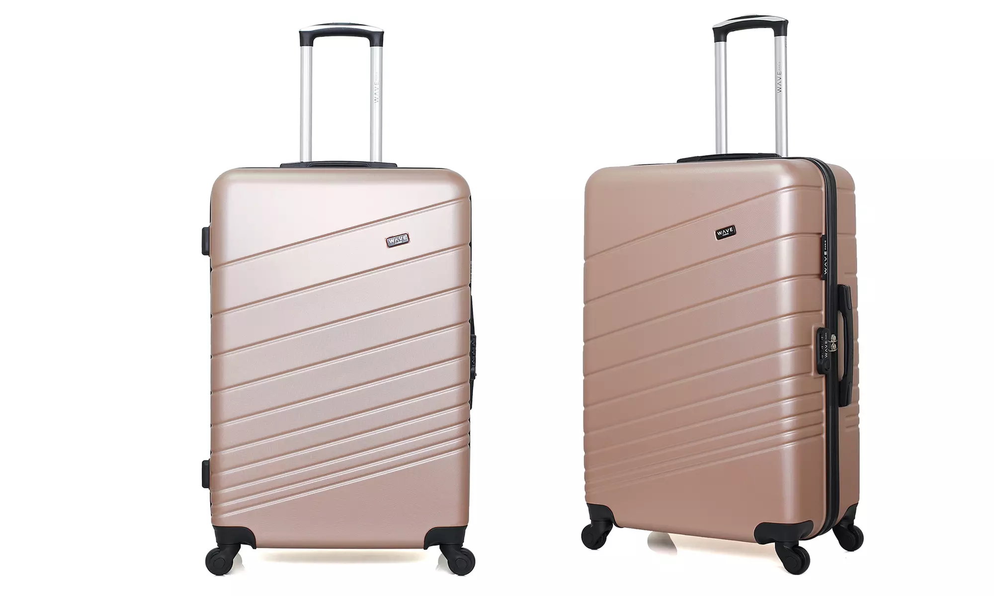 Valise en coque rigide de la marque Wave Paris et Hero