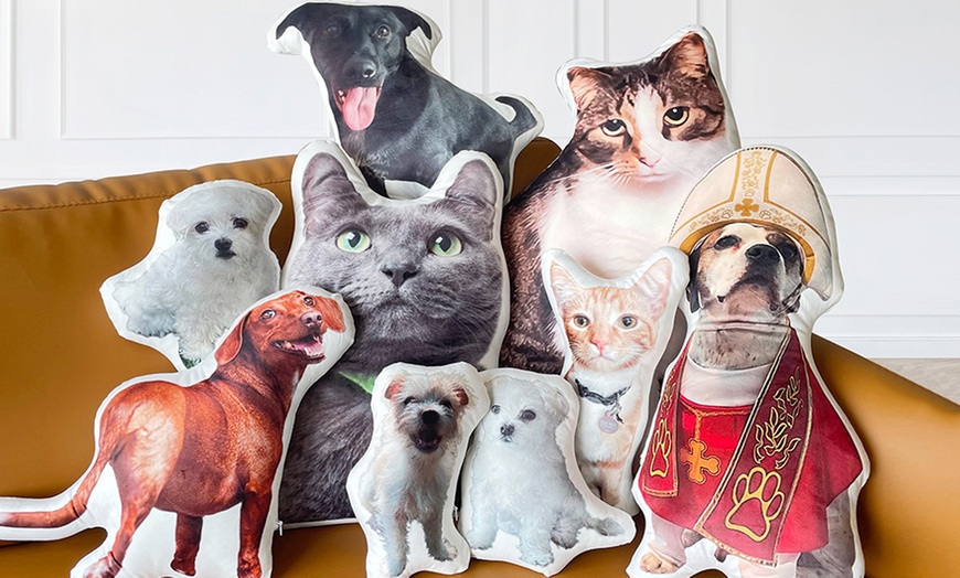 Image 2: Personalized 3D Pet Pillow - Up to 78% Off!