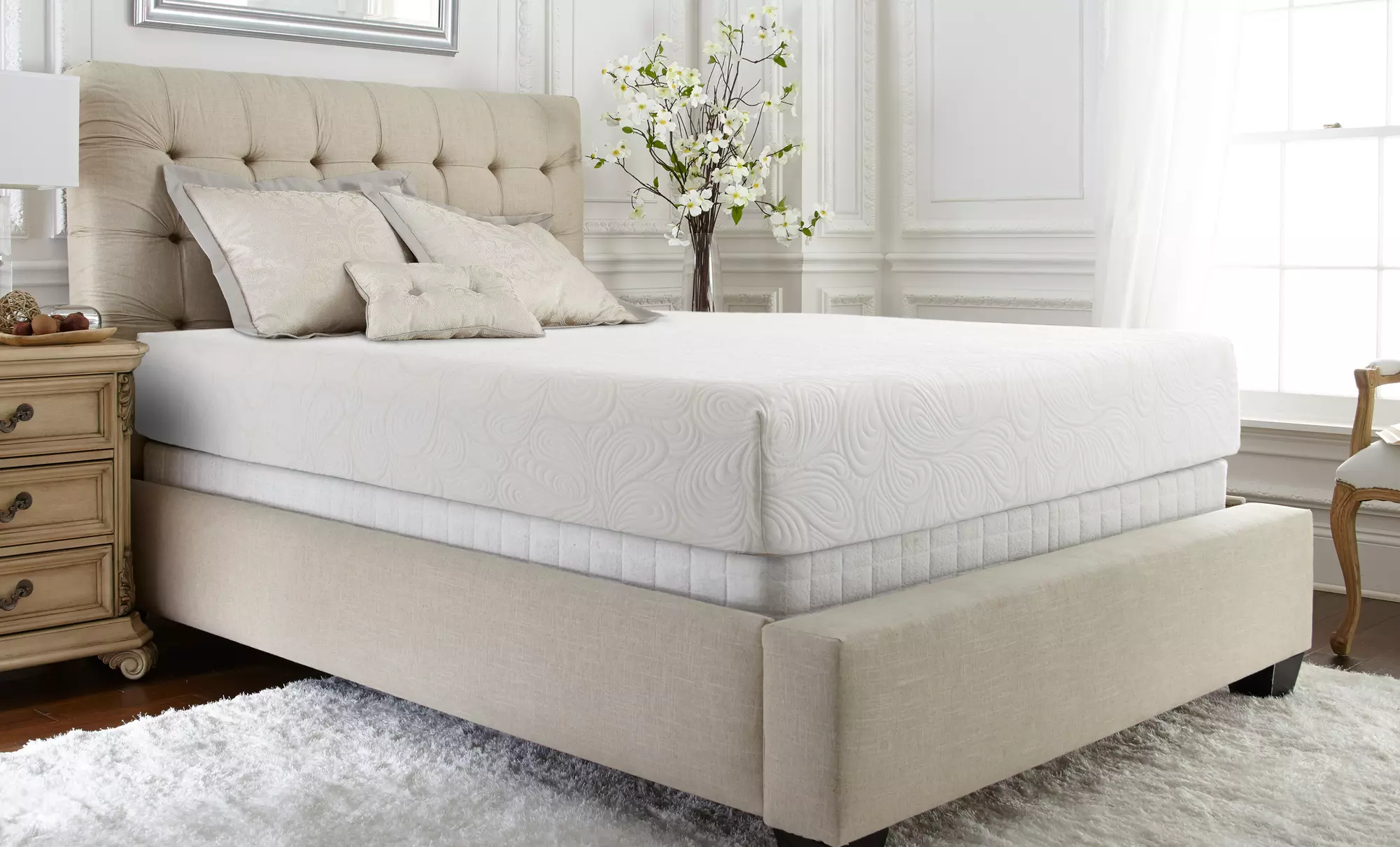 PuraSleep ReLuxe Advanced Technology Gel Memory-Foam 10" Mattress. 10-Year Limited Warranty. - Primary Image