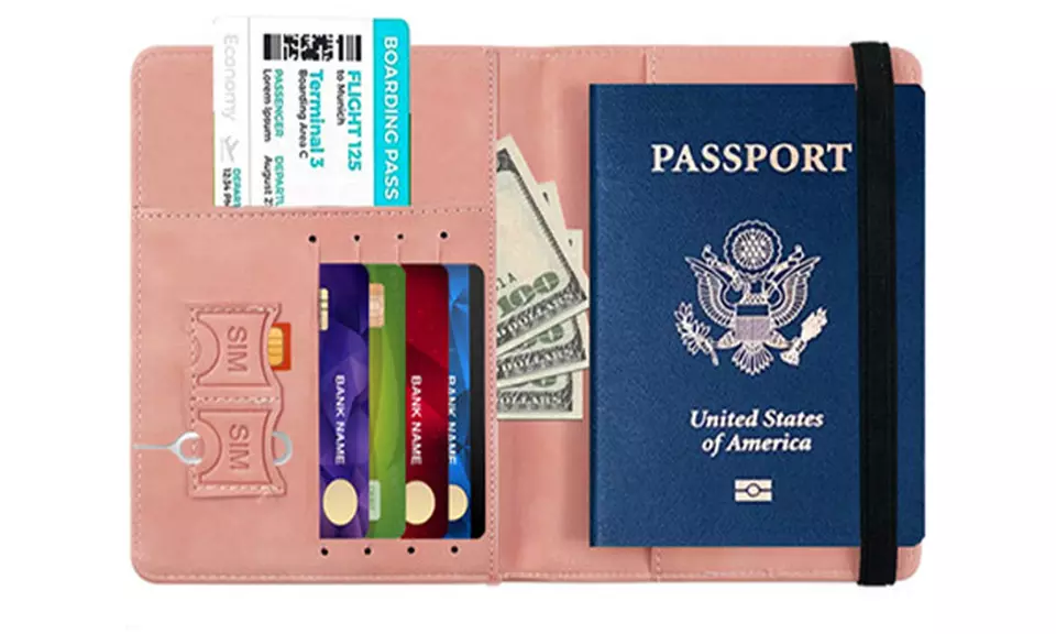 RFID-blokkerende paspoorthoesje