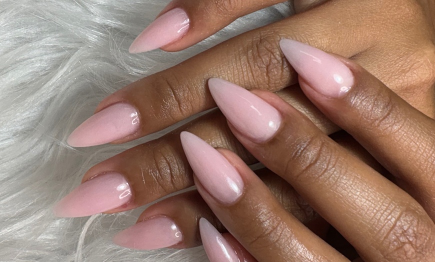 Image 6: Get Stylish Acrylic Nails – Short (Optional Designs) or Medium Length