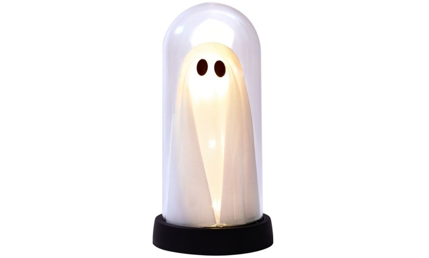 Image 3: Halloween Glowing Ghost Night Light Ornament