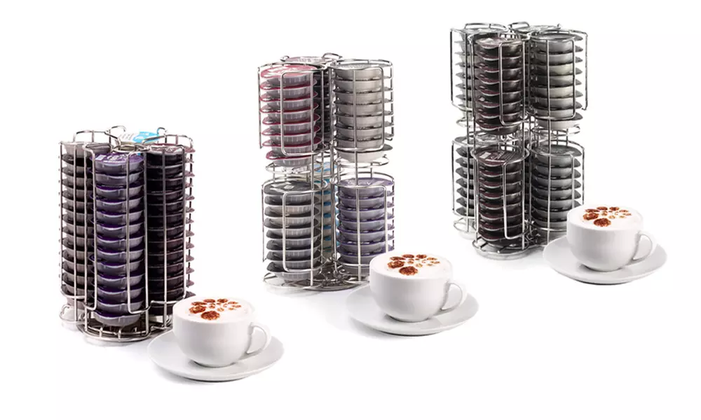 Tassimo Coffee Pod Holders: Single- or Double-Tier from £6.98 (Up to 80% Off) - Primary Image
