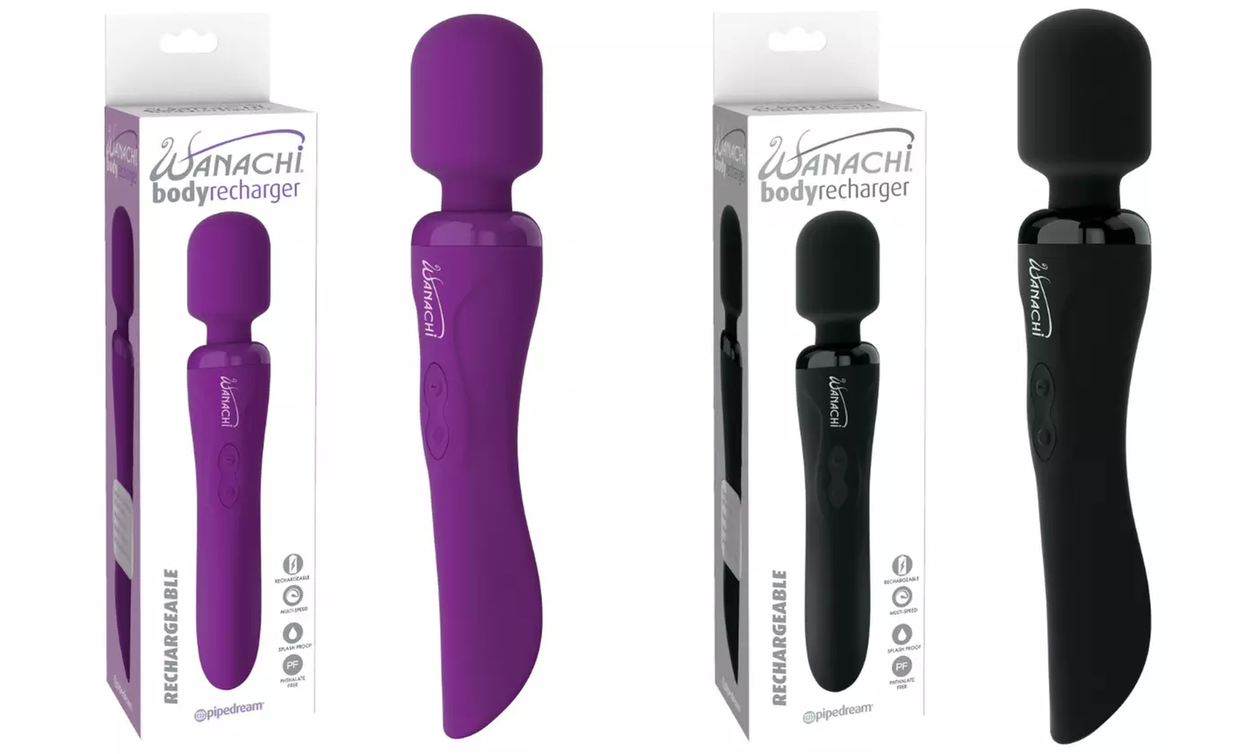 Pipedream Wanachi Recharger Silicone Body Massager - Primary Image