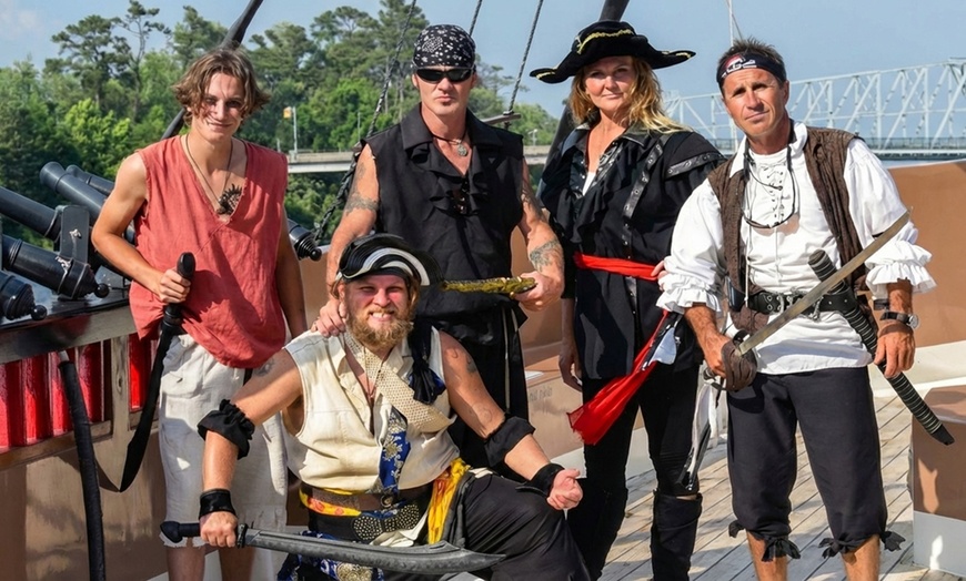 Image 3: Blackbeard's Pirate Ship Adventure and Treasure Hunt For 4 or 8