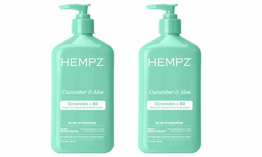 Image 6: Hempz Herbal Body Moisturizer Lotion 17oz each (2 or 3 Pack) 